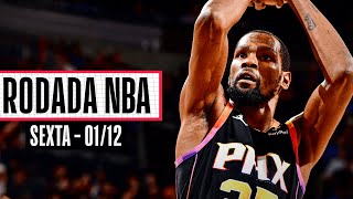 Kevin Durant entra para os 10 MAIORES PONTUADORES DA HISTÓRIA DA NBA  Rodada NBA 0112 [upl. by Nats]