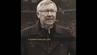 Manchester United efsanevi teknik direktörü SIR ALEX FERGUSON vedası [upl. by Anneres]