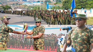 Rundunar Sojin Saman Naeriya ta Gudanar da atisayen Route March Shekarar 2024 a Abuja [upl. by Lotsirb749]