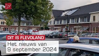 Dit is Flevoland van maandag 9 september 2024 [upl. by Perloff]