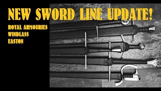 New Royal Armouries Matt Easton Windlass Swords Collaboration Update [upl. by Dallas]