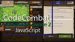 CodeCombat  Level 15 Backwoods Standoff JavaScript Computer Science 2 [upl. by Rugg458]