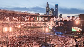 4K Coldplay Music of The Spheres World Tour Chicago IL 2022 [upl. by Casabonne]