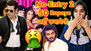 101 Flop  No Entry 2 Movie Announcement  Deeksha Sharma [upl. by Vtarj]