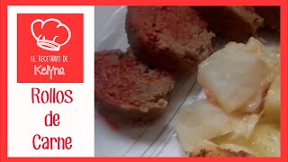 Receta  Rollo de Carne al Horno [upl. by Ahsauqal]