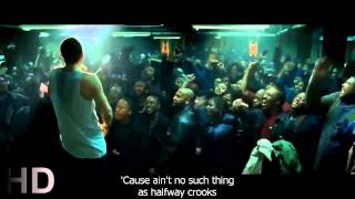 Eminem last battle vs papa doc 8 Mile with lyrics [upl. by Anirehtac]