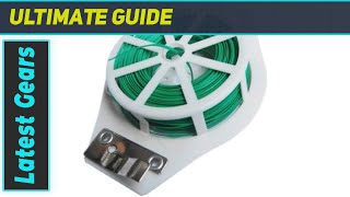 164ft Plastic Twist Tie Spool  Best Garden Tool for Versatile Use [upl. by Renmus482]