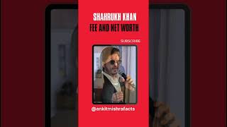 SRK Movie Fee and Net worth 2024  shorts ytshorts [upl. by Allis]