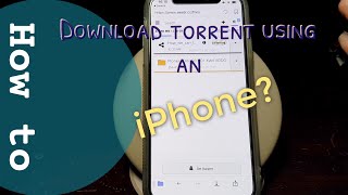 How to download a torrent file on an iPhone iPad or any other iOS device [upl. by Wallinga]