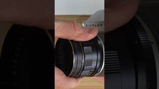 Ricoh Singlex TLS M42 Lens Removal and Mounting [upl. by Douty]