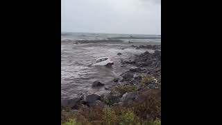 🚨⚠️ Severe Flooding due to heavy rainfall in Torre Archirafi Sicily Italy [upl. by Nosyk]