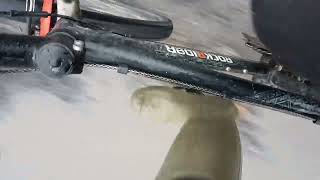 vélo flaques muddy puddle with bike [upl. by Doggett]