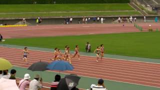 福島千里1124スプリント挑戦記録会100m第1レースChisato Fukushima1st [upl. by Mercer]