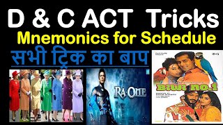 Drug amp Cosmetic ACT  Schedule Learning Trick  Mnemonics to memorize Schedule of drugs  GPAT exam [upl. by Brout]