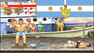 ARCADE Street Fighter 2 Champion Edition sf2ce ストリートファイターII CE Fightcade ➤ SaiTaMa35 vs hades [upl. by Nosmoht736]