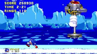 Sonic the Hedgehog 3  Egg Froster Boss Fight Sonic [upl. by Mattox138]