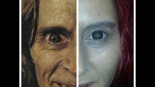 Rumpelstiltskin makeup tutorial Tutorial maquillaje Rumplestilskin [upl. by Navanod]