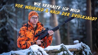 Wie verhalte ich mich vor während amp nach der Drückjagd [upl. by Rosco768]