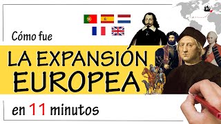 La EXPANSIÓN EUROPEA entre los Siglos XV y XVIII  Portugal España Países Bajos Francia [upl. by Lletnuahs]