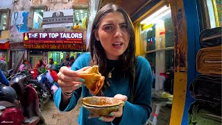 Street Food Tour in Kathmandu Nepal 🇳🇵 [upl. by Alexine]