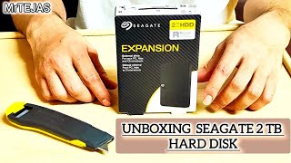 Seagate Expansion 2TB Portable Hard DriveUnboxing  Unboxing [upl. by Gnoy]