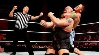 John Cena vs Big Show  No 1 Contenders Match Raw July 30 2012 [upl. by Anwad]