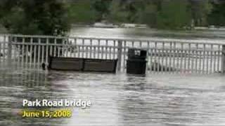 Scenes from 2008 Flood at the University of Iowa [upl. by Woermer]