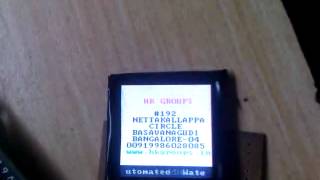 nokia 6610 display interface to 8051 [upl. by Arrim]