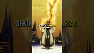 What EXACTLY does Shunsuis Bankai do bleach bleachanime anime [upl. by Eecram864]