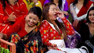 माया अस्मिता सुमन सागर भाले शक्तिको लगातार घमासान हेर्नु होला। Best Of Maya Gurung Live Dohori [upl. by Dduj]