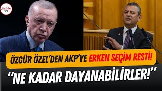 Özgür Özelden AKPye erken seçim mesajı NE KADAR DAYANABİLİRLER BİLMİYORUMquot [upl. by Atiuqcir]