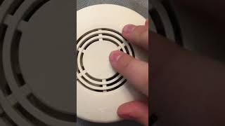 FireX FX1218 Smoke Alarm Capacitor Draining sound [upl. by Alodi932]