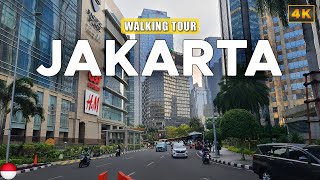 Jakarta INDONESIA  Sudirman Central Business District SCBD Walking Tour [upl. by Losse]