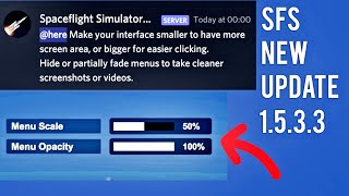 spaceflight simulator new upcoming update  SFS [upl. by Pauli]