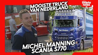 Scania 770S GampW Brink  Mooiste Truck van Nederland 2023 [upl. by Adeline]