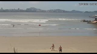 Praia de São VicenteSP Itararé Ilha Porchat AO VIVO [upl. by Aivart845]