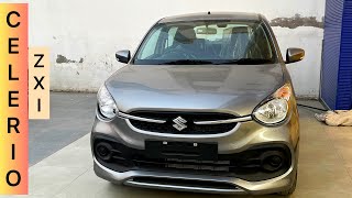 2021 New Maruti Suzuki Celerio  Grey Color  ZXI  Detailed Walkaround  Pros amp Cons [upl. by Attelahs]