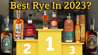 What Was THE Best Rye Whiskey In 2023 [upl. by Ymme]