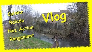 Vlog  Rangement Cuisine Balade Noz Action [upl. by Agostino]