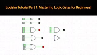 Logisim Tutorial Part 1 Understanding Logic Gates [upl. by Vaughn]