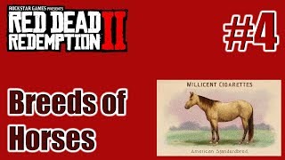 RDR2  Breeds of Horses– 04 American Standardbred  Cigarette Card – Türkçe – Tayperyum [upl. by Gwennie867]