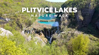 Plitvice Lakes National Park  Nature Walk 2  Croatia  FPV  4K [upl. by Atauqal]