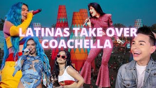 KAROL G SELENA QUINTANILLA COACHELLA TRIBUTE  KAROL G BECKY G MAMIII PERFORMANCE COACHELLA 2022 [upl. by Caton]