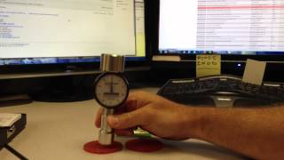 OO durometer sample testing [upl. by Doralynne]