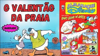 DONALD E O VALENTÃO DA PRAIA  DISNEY  Mundo Dos Gibis Narrados [upl. by Bully]