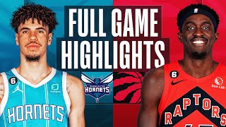 HORNETS at RAPTORS  FULL GAME HIGHLIGHTS  January 12 2023 [upl. by Ydospahr690]