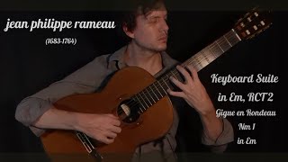 Gigue en Rondeau Nm 1 by Jean Philippe Rameau 16831764 [upl. by Essilevi]