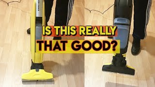 Karcher FC5 Hard Floor Cleaner Review amp Demonstration [upl. by Pinckney528]