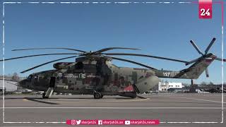 Stockshots of Russias MI 26T2V helicopter [upl. by Elga]