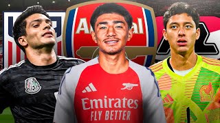 CONFIRMADO MEXICANO YA ESTA CON EL ARSENAL  Selecciones juveniles en caida  MEXICO VS USA [upl. by Ecirtemed]